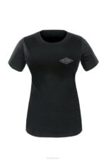 mujer Ferrino camiseta retro mujer negra N804333