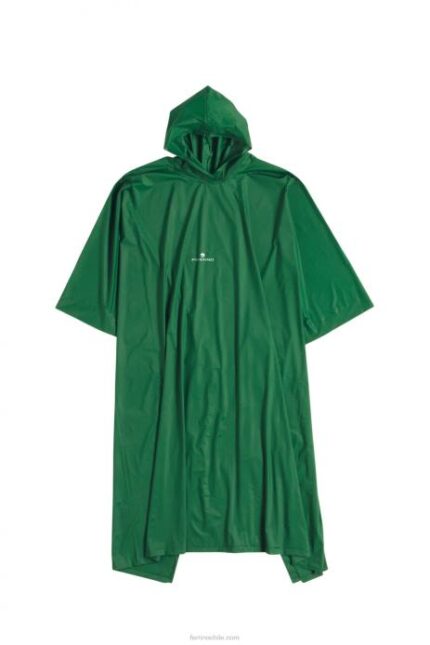mujer Ferrino poncho junior verde N804242