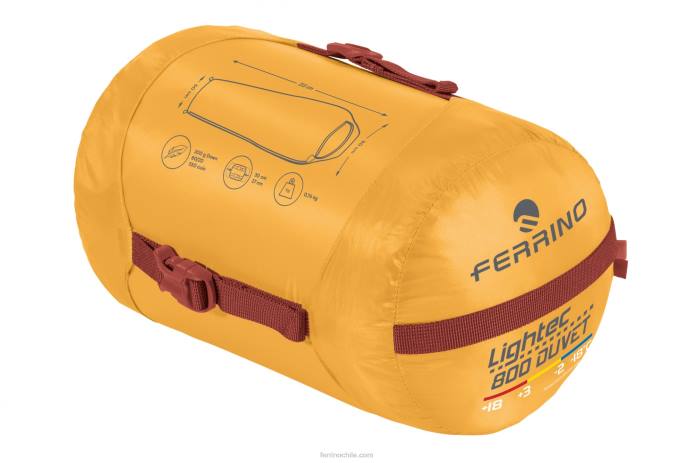 unisexo Ferrino saco de dormir lightech 800 duvet rds plumón N804372 - Image 3
