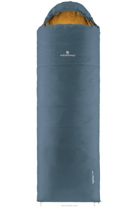 unisexo Ferrino saco de dormir lightech shingle sq zip izquierda azul N804379 - Image 1