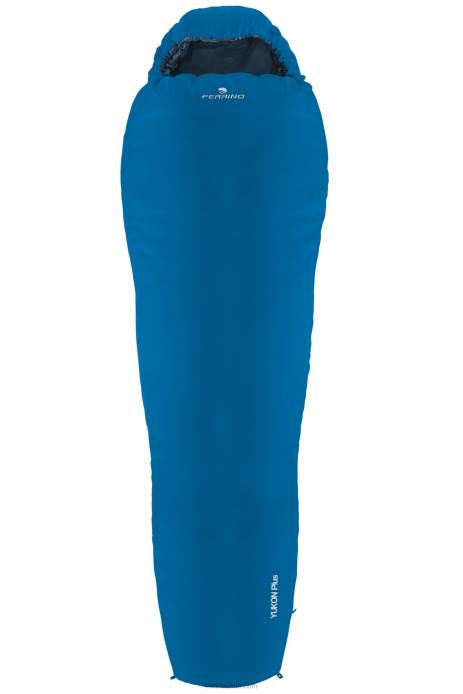 unisexo Ferrino saco de dormir yukon plus zip izquierda azul N804392 - Image 1