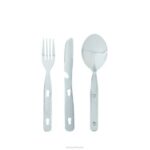 unisexo Ferrino set de 3 cubiertos acero inox N804661